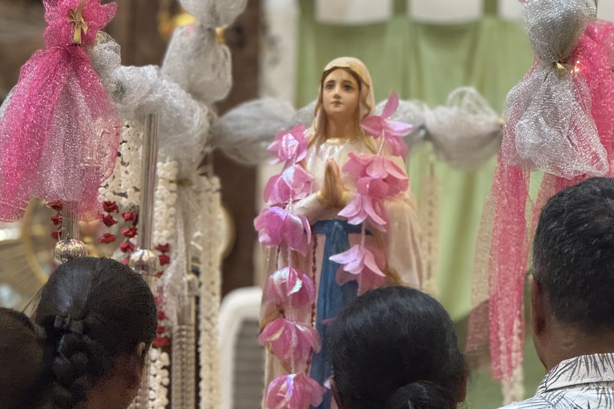 Mother Mary’s Birthday celebration at the Church of the Immaculate Conception, Kanhei