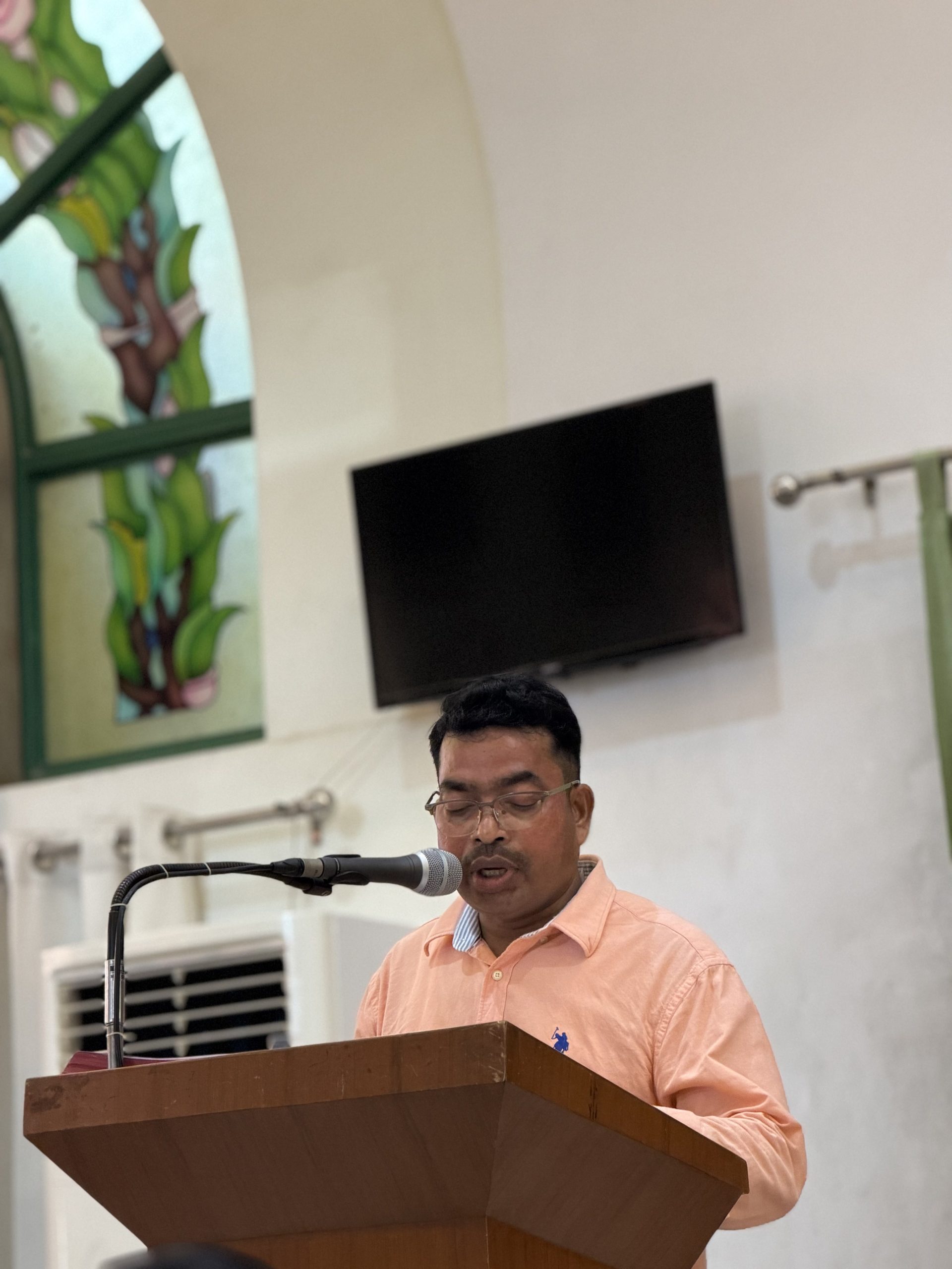 Pastoral visit by His Lordship Most Rev. Deepak Valerian Tauro at CIC Kanhei