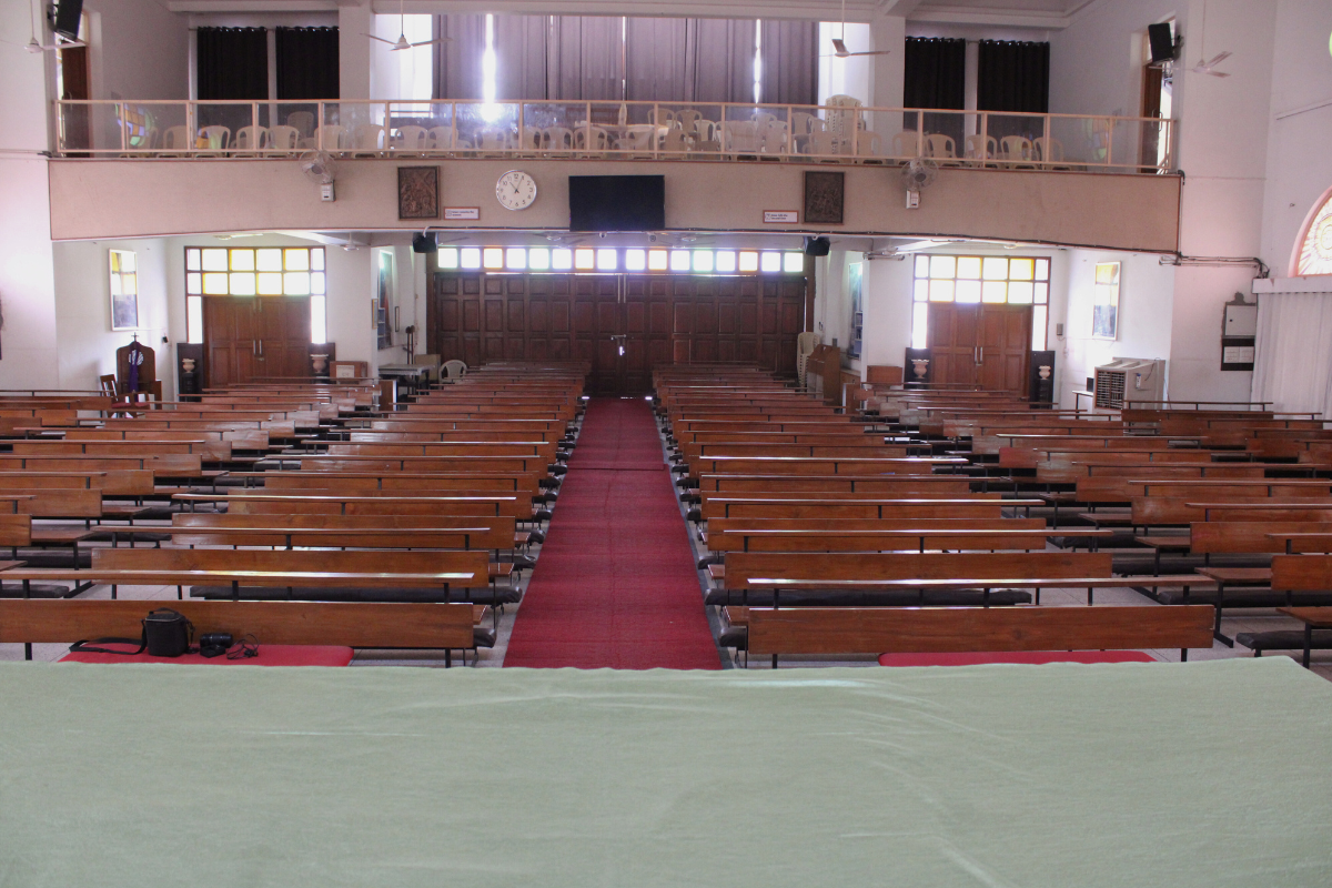 Interior of the Church of the Immaculate Conception