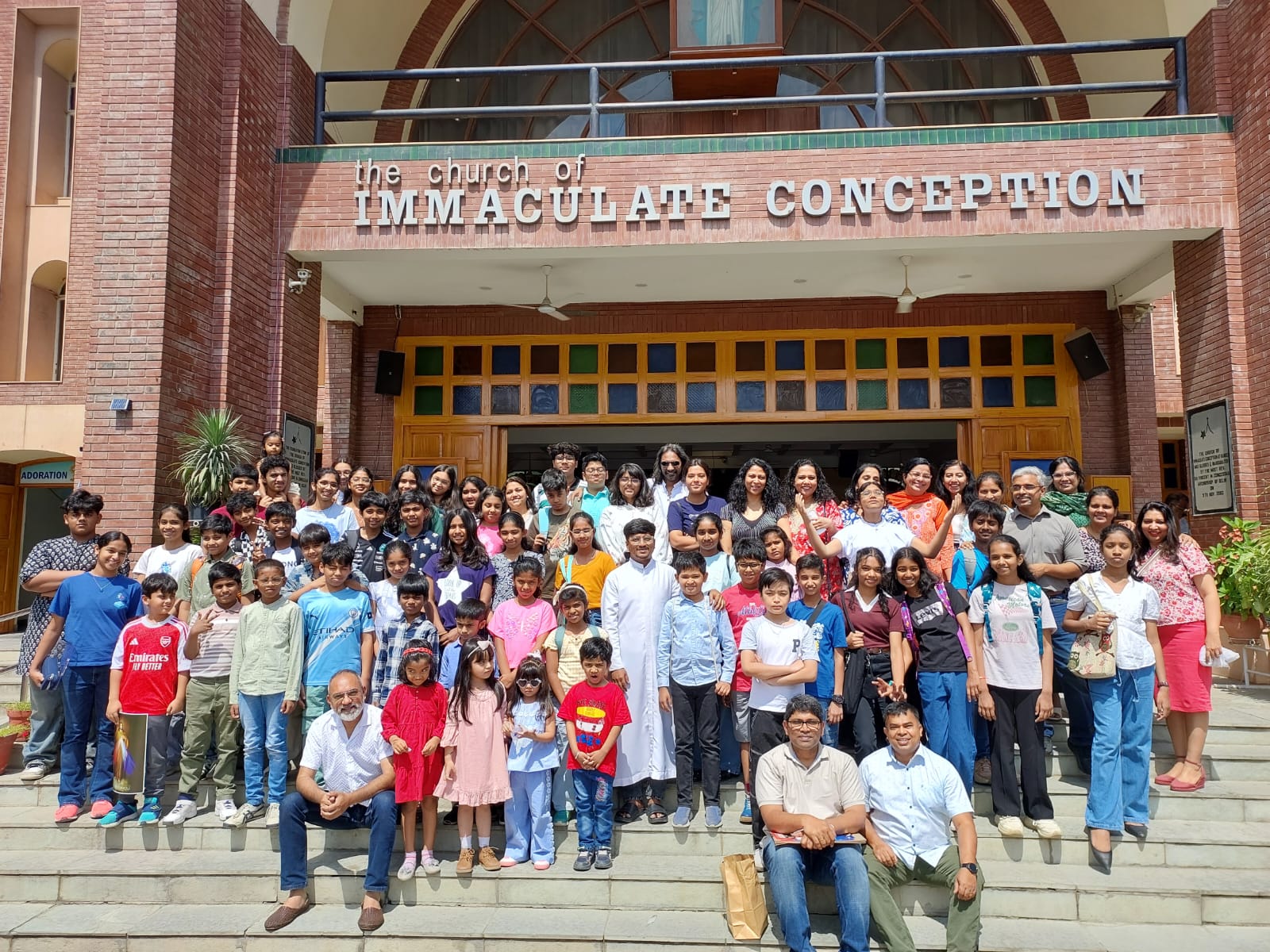 Parish event at the Church of the Immaculate Conception