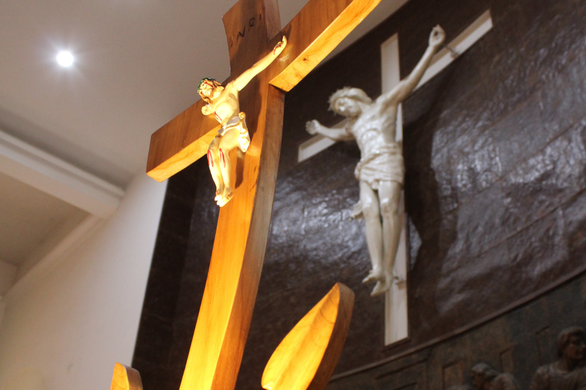 Crucifix in the Church of the Immaculate Conception