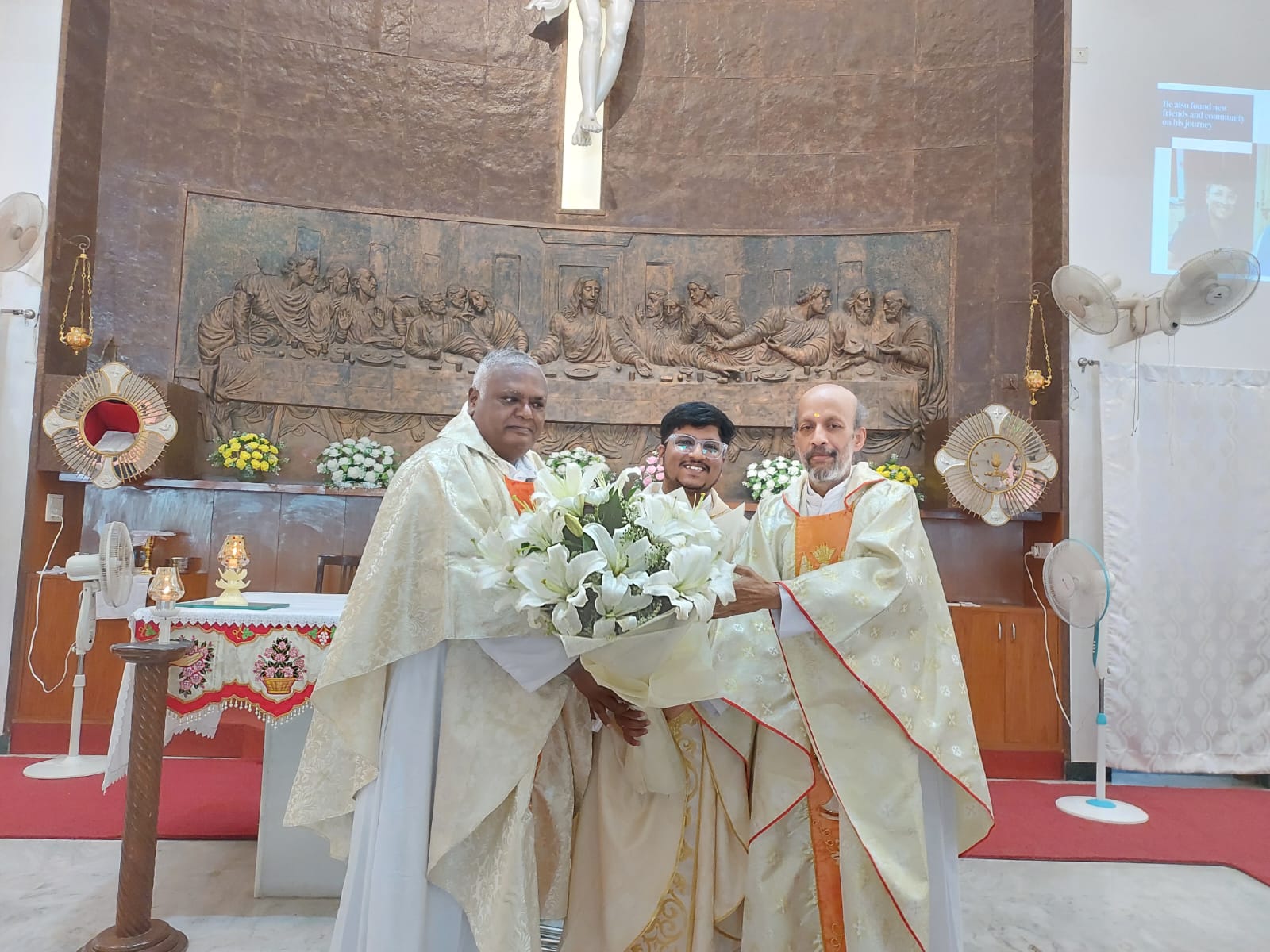 Parish event at the Church of the Immaculate Conception